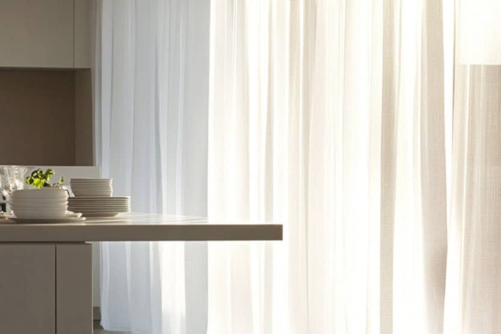 Minimalista e Moderna: Linhas Retas e Cores Neutras - detalhe