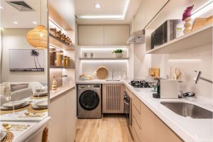 Em Estilo Minimalista: Elegância e Funcionalidade em Tons Neutros - detalhe