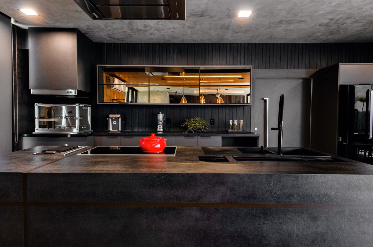 Com Detalhes em Cobre para um Toque Sofisticado - detalhe