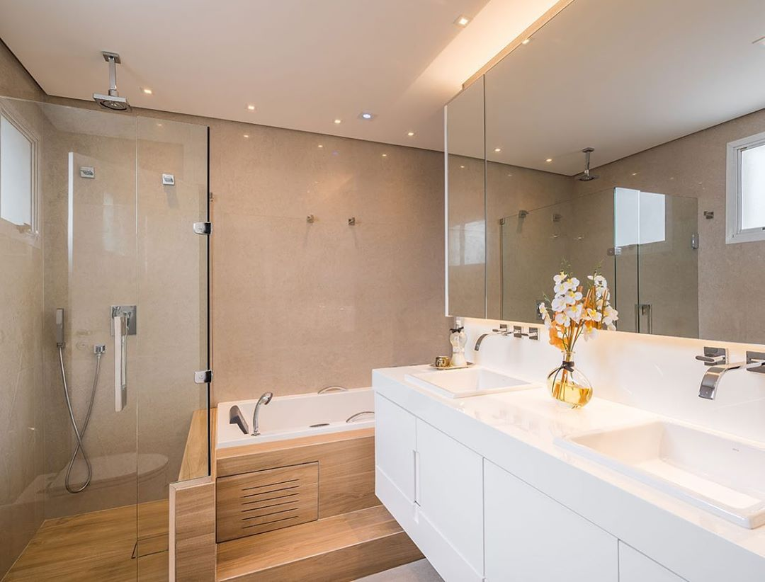 Cuba com Iluminação Embutida em LED: Efeito Surpreendente - detalhe