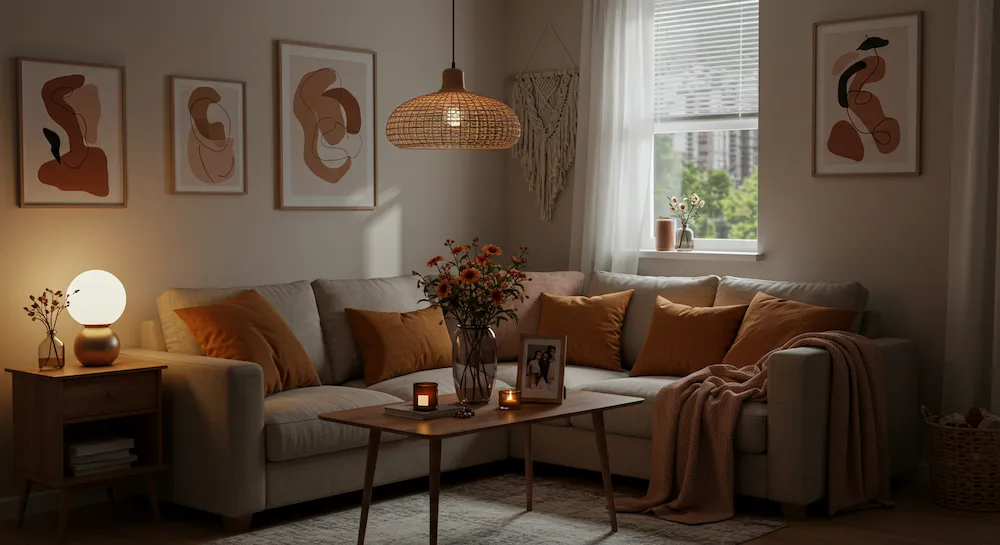 Luminárias Decorativas: Aconchego e Memórias Iluminadas - inspiração