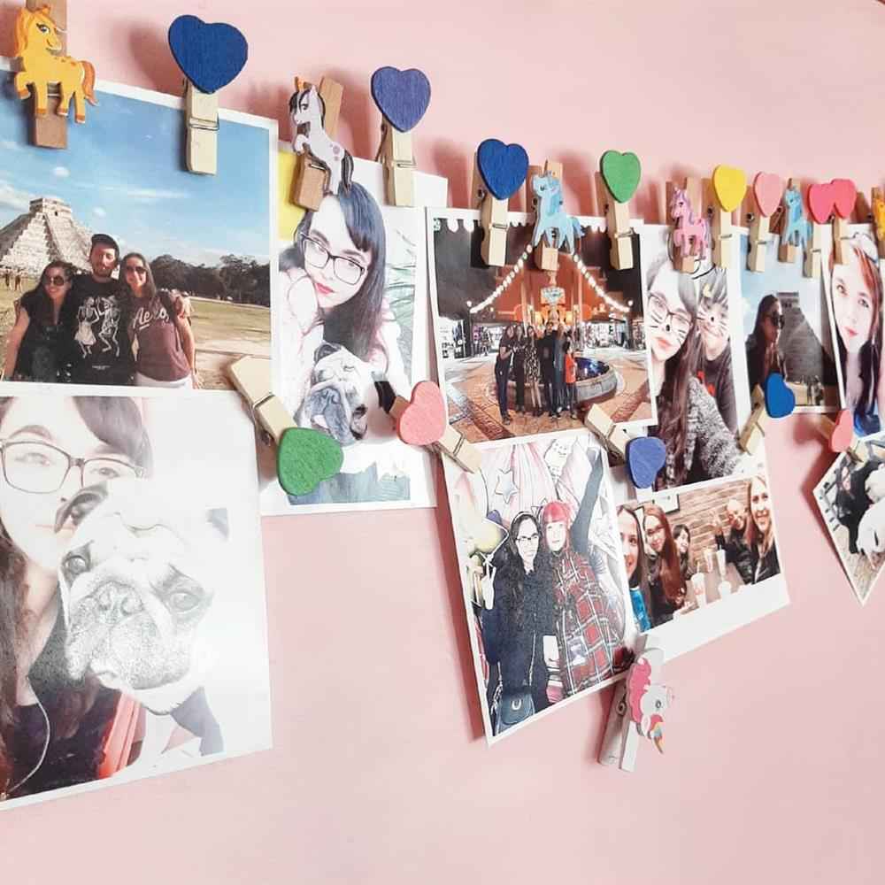 Mural de Fotos Criativo e Econômico: Reviva Momentos e Decore com Amor - inspiração