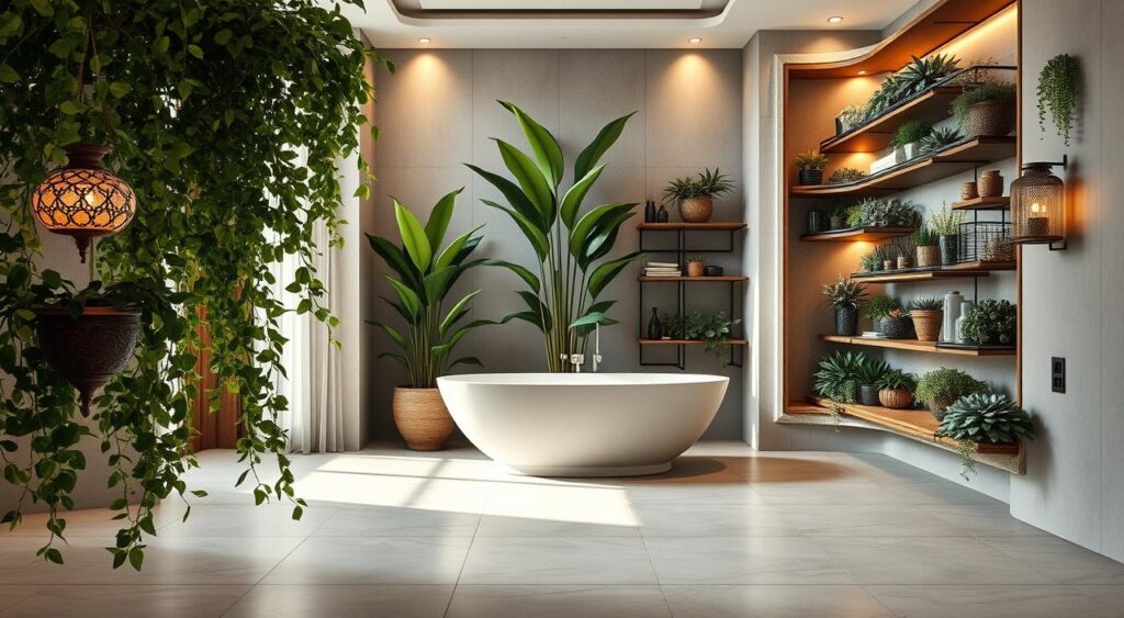 Aconchego Natural: Decore com Plantas Artificiais em Vasos de Cerâmica Artesanais - ideia