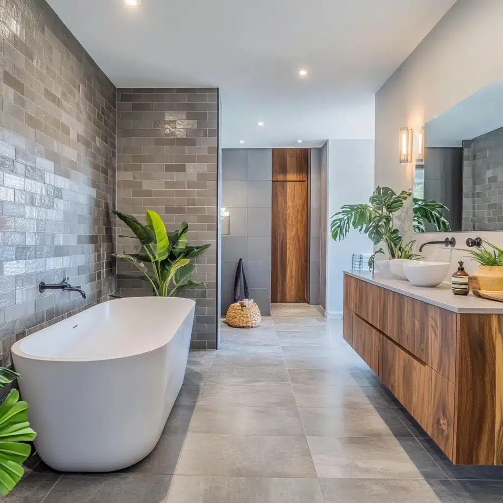 Banheiro Cinza Minimalista: Menos é Mais com Estilo - inspiração