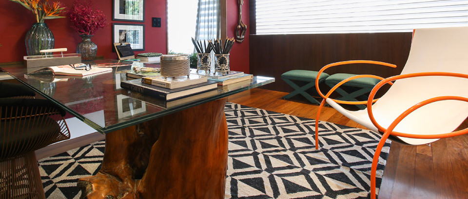 tapetes para você montar um home office