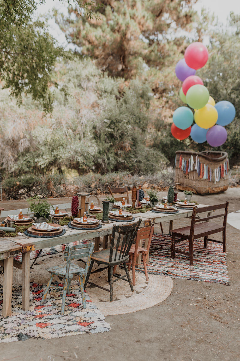 Elegância Natural: Festa Infantil com Toques de Madeira e Elementos da Natureza - inspiração