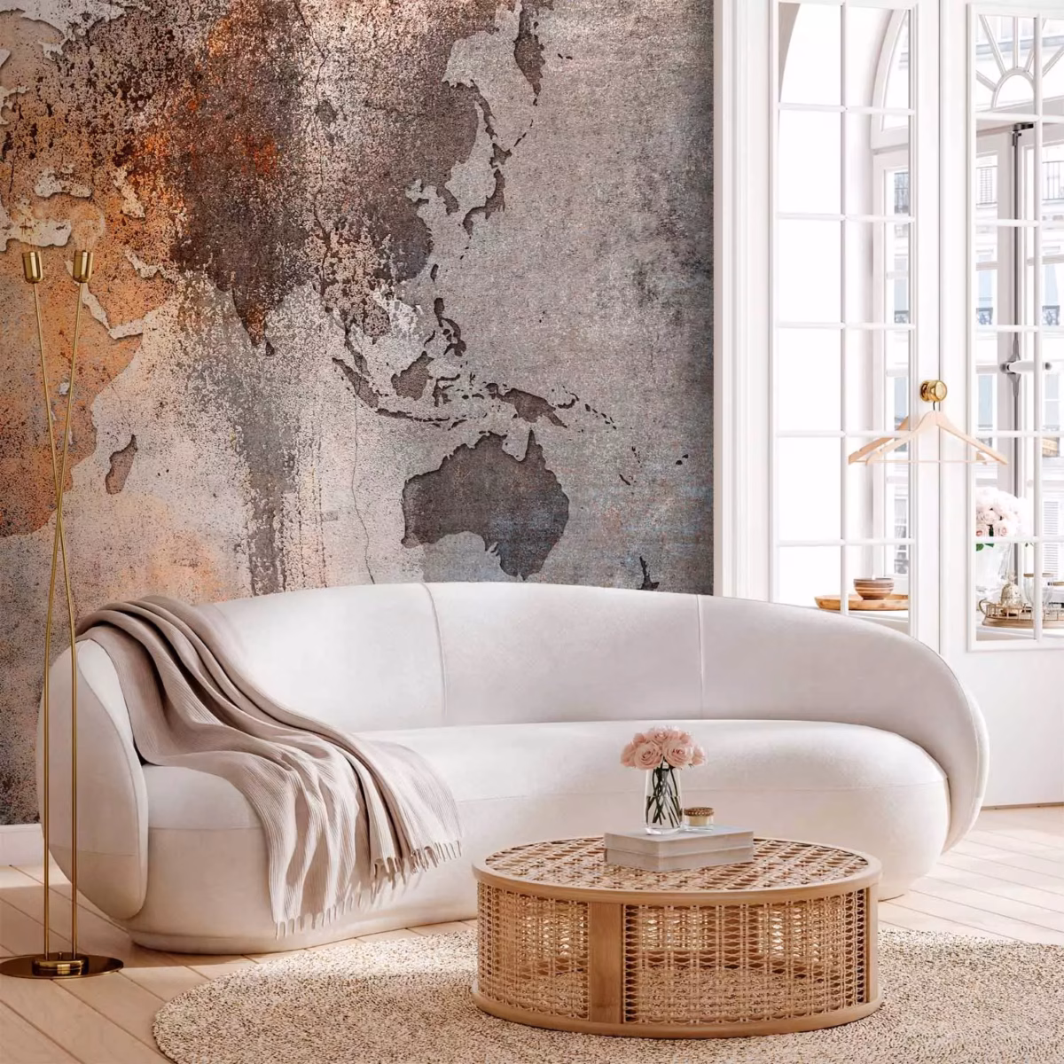 Mapas e Mural do Mundo: Para Amantes de Viagens - inspiração