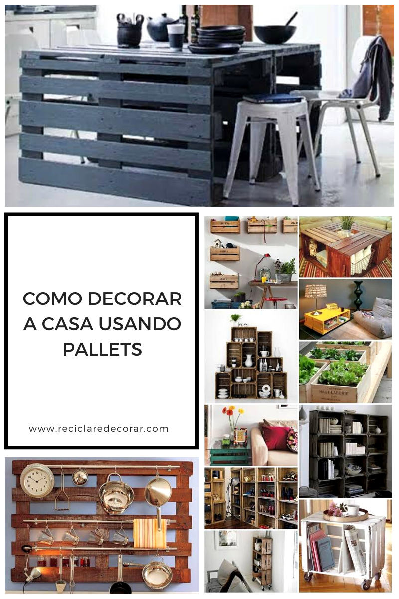 Reaproveitamento Criativo: Móveis de Pallet na Cozinha - ideia