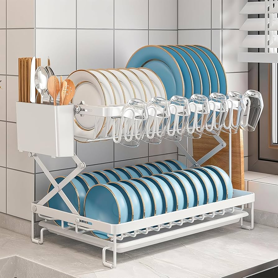 Escorredor Suspenso em Aço Inox: Modernidade e Otimização de Espaço - detalhe