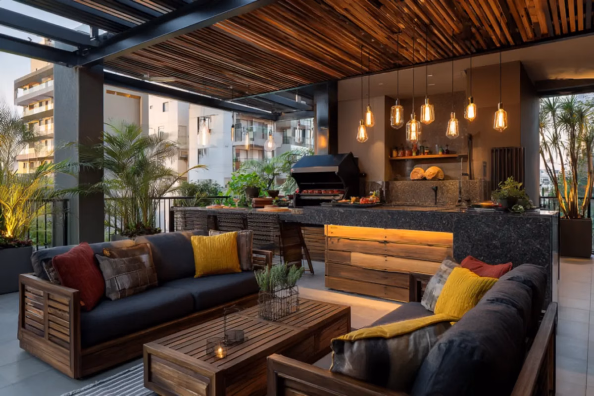 Com Texturas Rústicas e um Charme Imperfeito - ideia