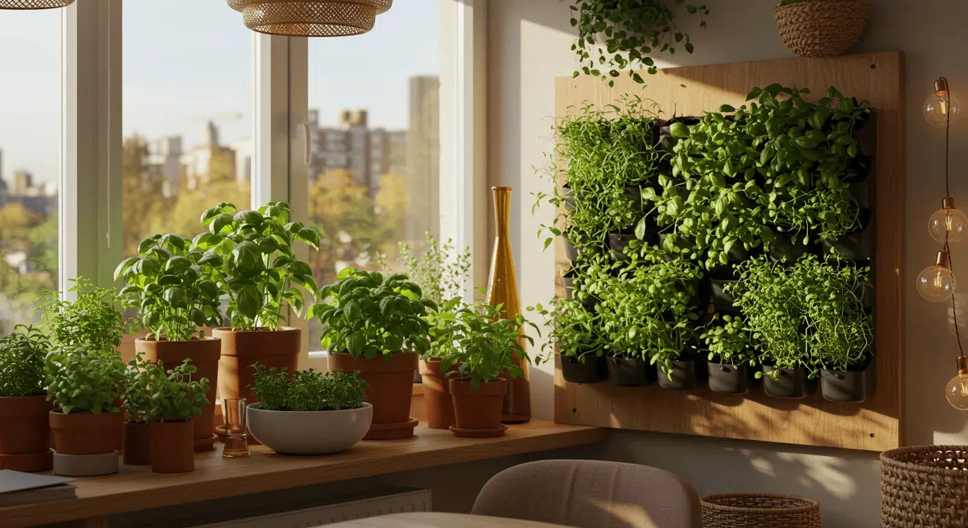 Jardim de Ervas na Janela da Cozinha: Praticidade e Aroma ao Seu Alcance - inspiração