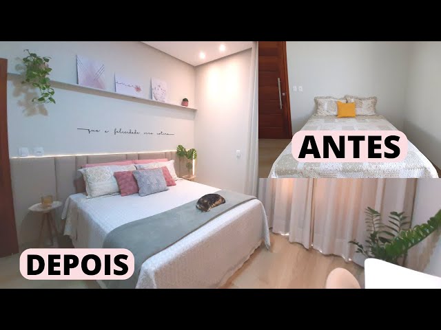 DECORANDO QUARTO SIMPLES gastando pouco ...