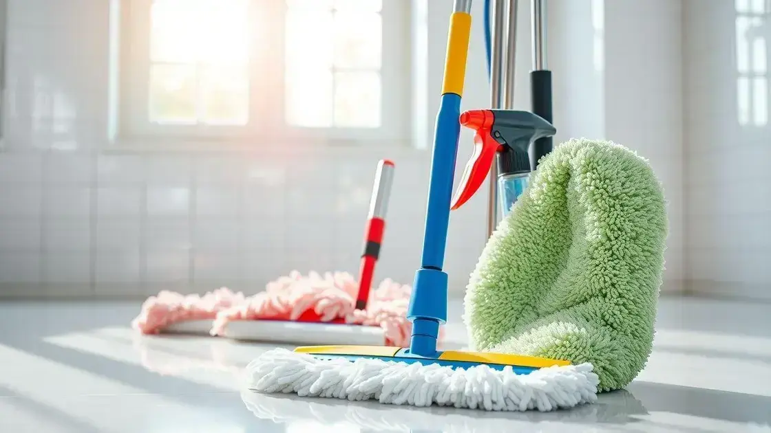 Mop com Cabo Extensível: Alcance Facilitado em Áreas Altas e Janelas - detalhe