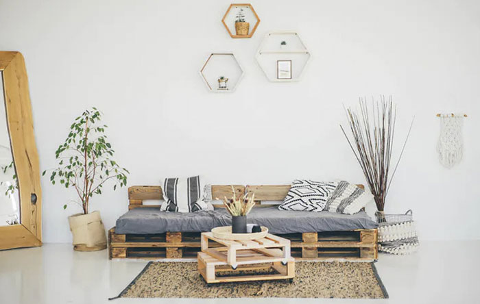 Pallet na Decoração: Charme Rústico e Sustentável - inspiração