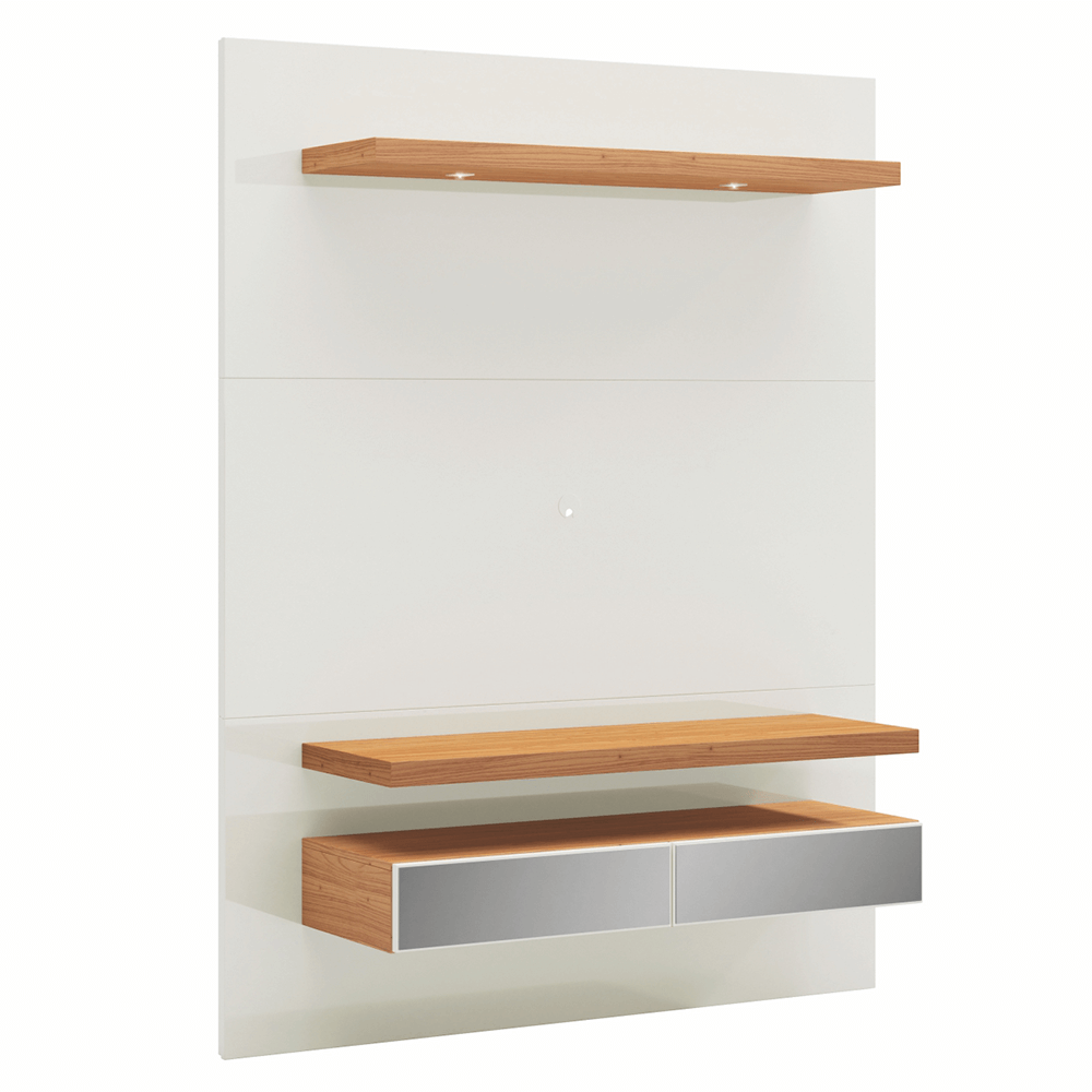 Painel de TV Flutuante com LED: Leveza e Tecnologia - ideia