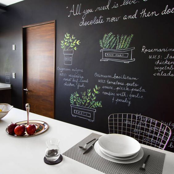 Minimalista Chic: Detalhes em Lousa para um Toque Moderno - inspiração