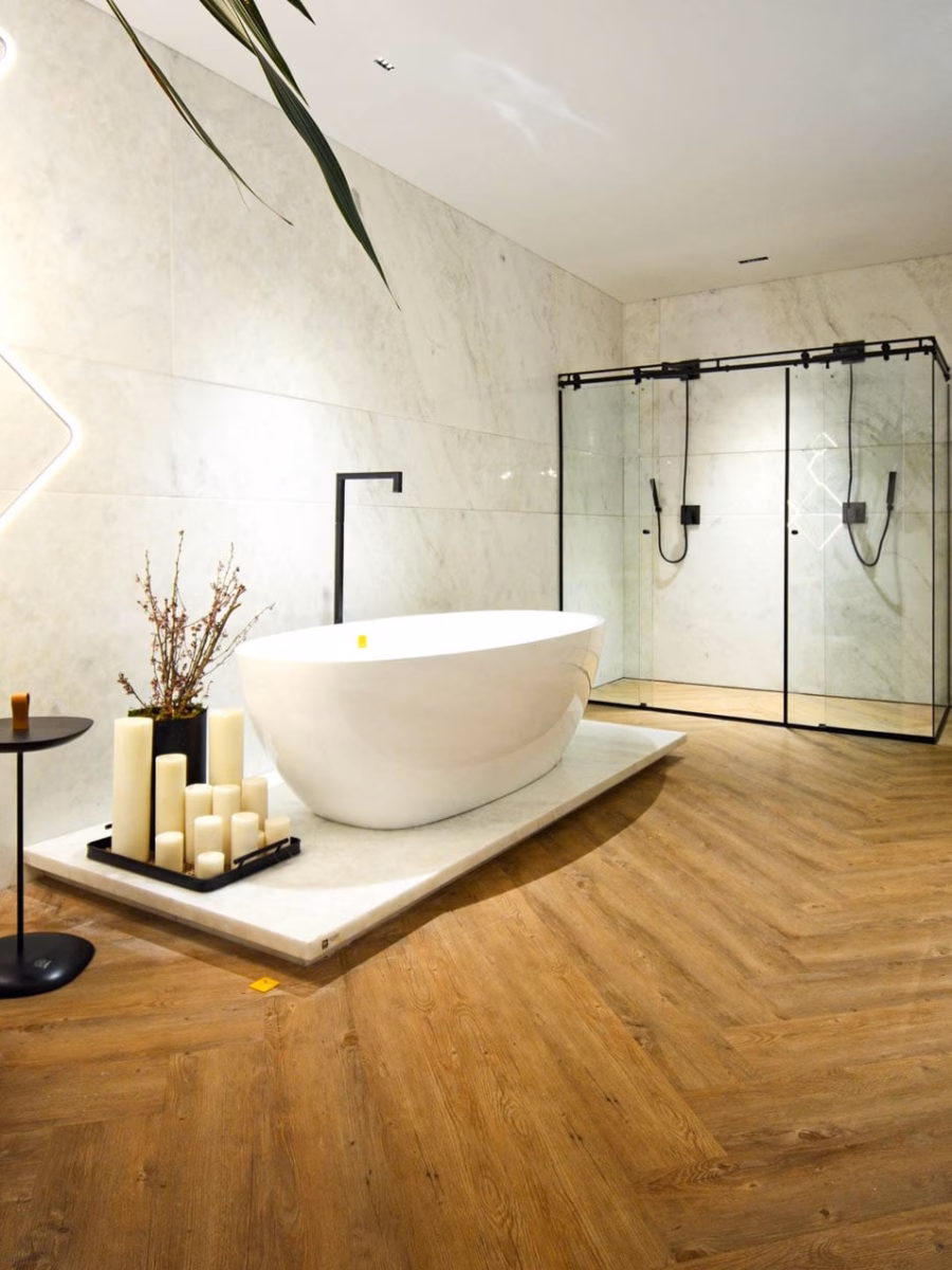 Padrão Madeira Clara: Aconchego e Relaxamento - ideia