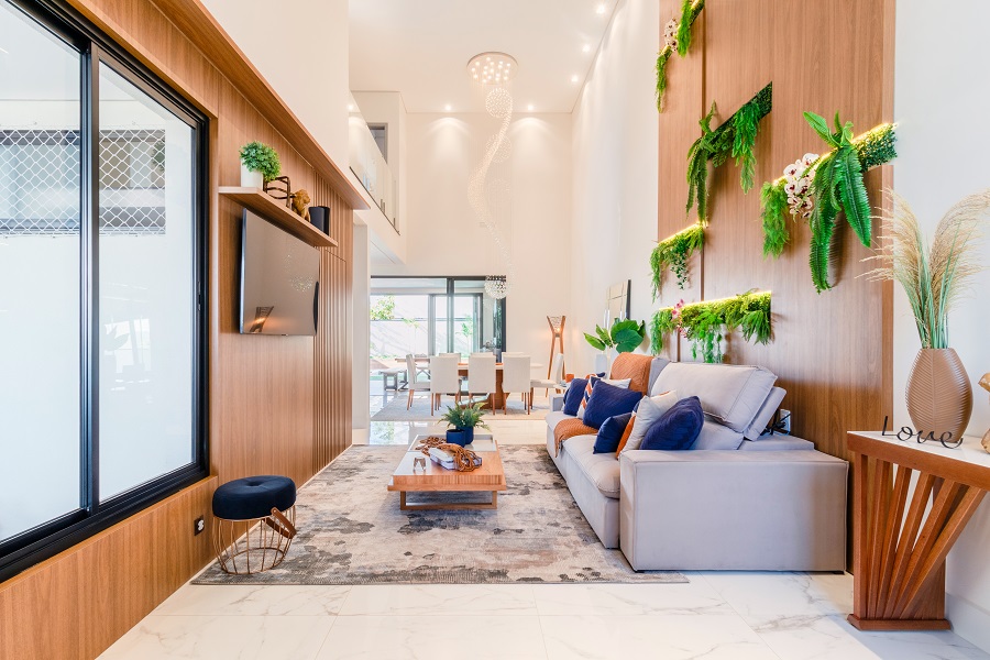 Com Painéis de Madeira: Aconchego e Sofisticação - inspiração