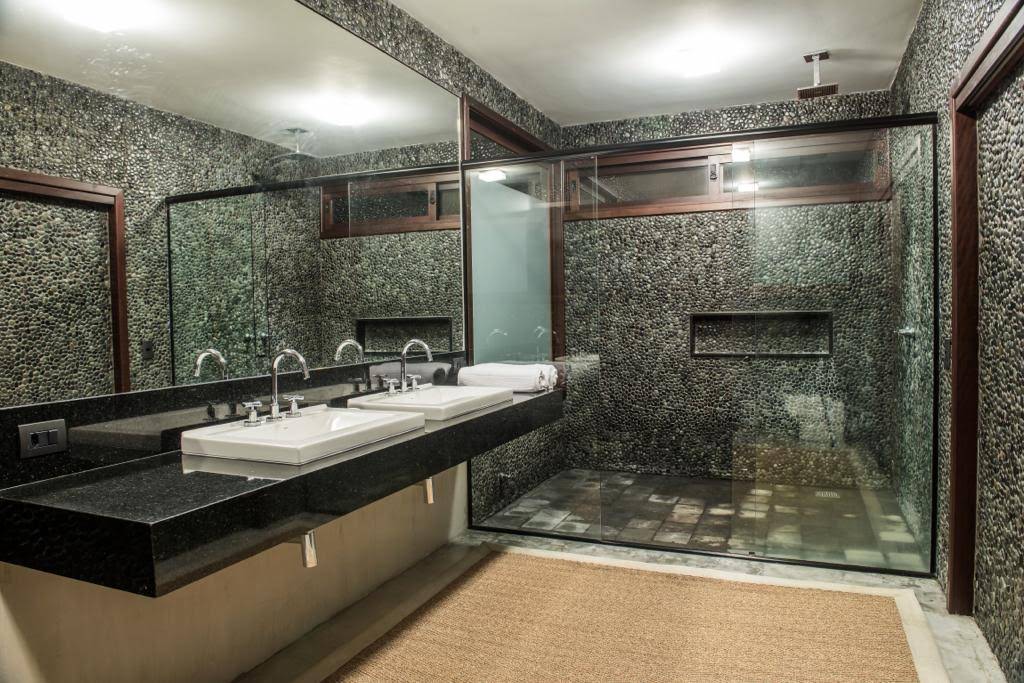 Texturas Naturais: A Elegância da Pedra São Tomé - inspiração