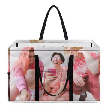 Cesto de Roupa Suja Personalizado com Fotos: Recordações à Vista - ideia