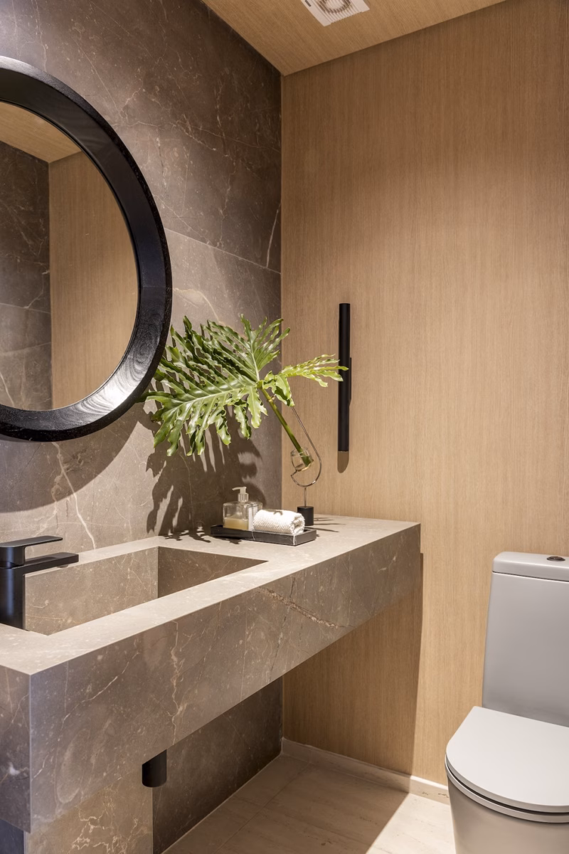 Integrado com a Natureza e Plantas - ideia