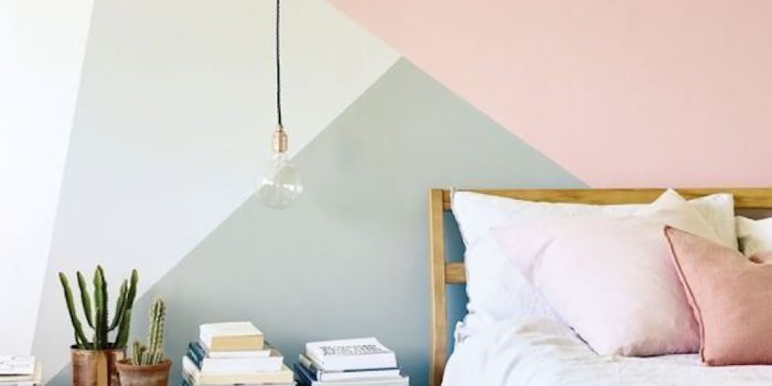 Paredes Geométricas: Formas e Cores em Harmonia - inspiração