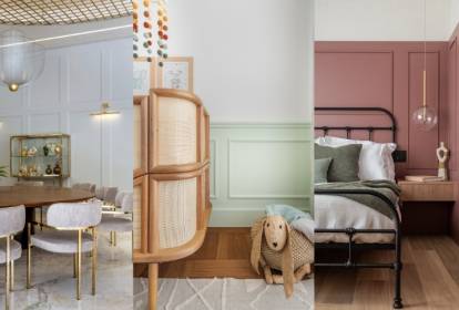 Elegância Atemporal com Boiseries e Paleta Neutra - ideia