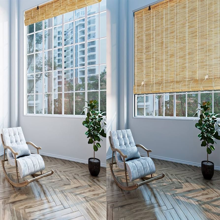 Persianas de Bambu: Elegância Natural e Sustentável - detalhe
