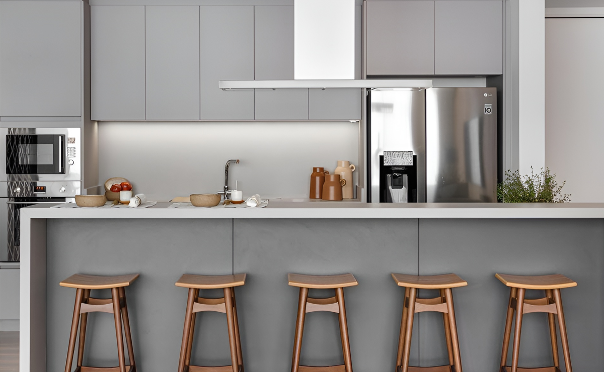 Totalmente Cinza: Minimalismo Elegante - detalhe