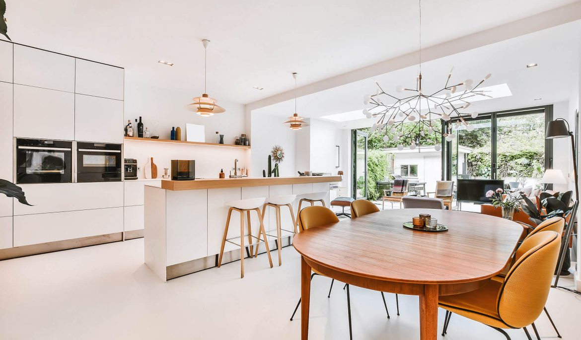 Cozinha Integrada com Sala de Estar: Ampliação e Convivência em Harmonia - detalhe