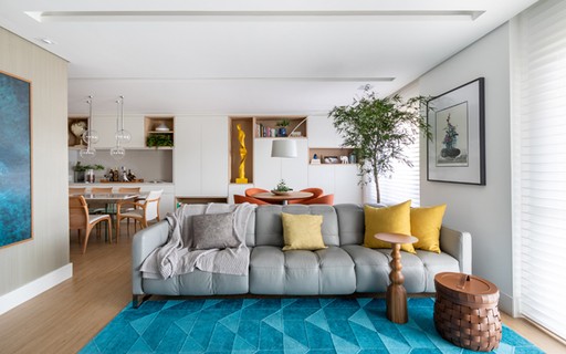 Almofadas Coloridas e Mantas Aconchegantes: um Toque de Vida! - ideia