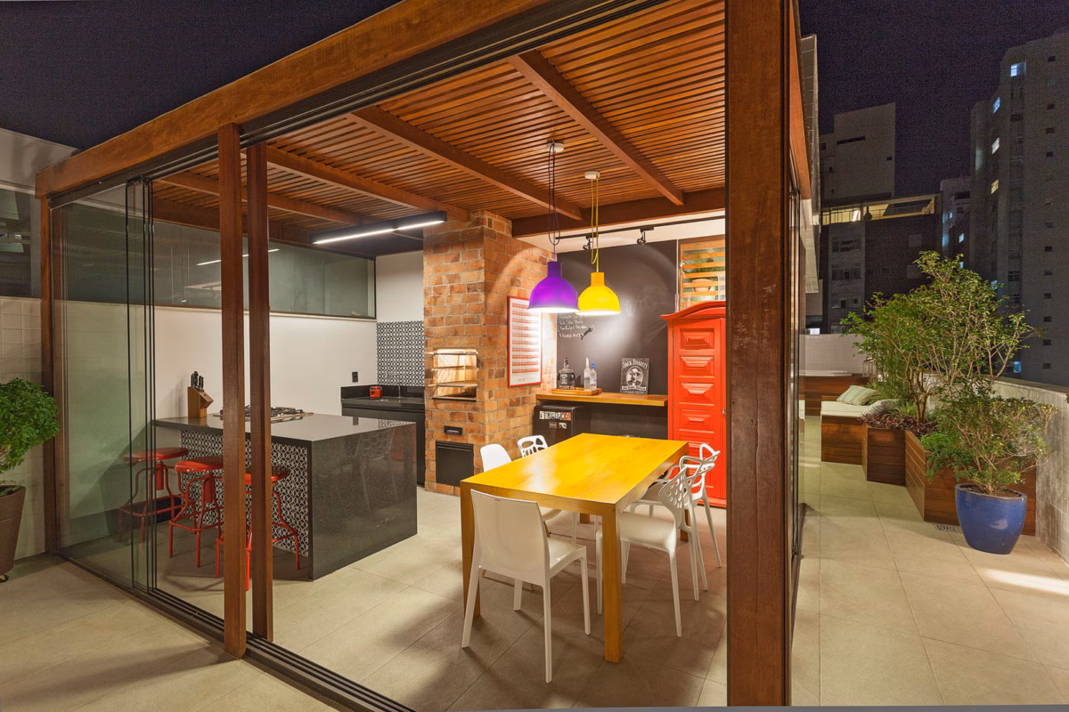 Com Cores Vibrantes e Alegres - ideia