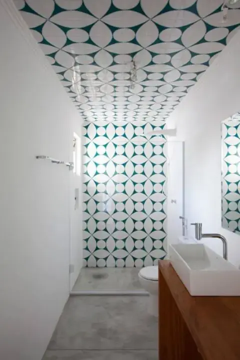 Azulejos Decorados com Mandalas: Paz e Boas Vibrações - inspiração