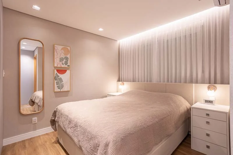 Decoração com Espelhos: Ampliando e Iluminando o Ambiente - detalhe