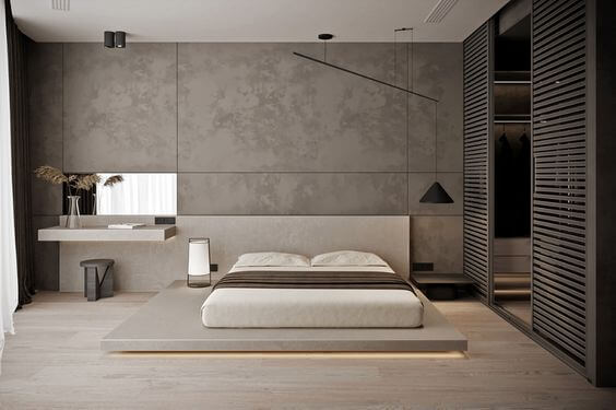 Com Paleta de Cores Monocromática: Elegância Minimalista - detalhe