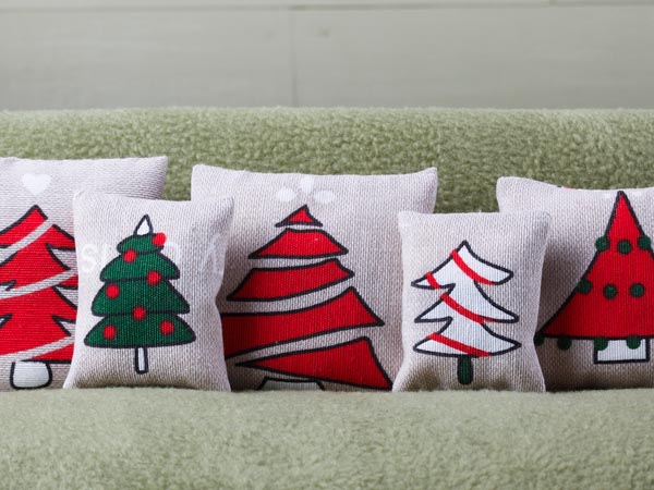 Almofadas Temáticas: Conforto e Estilo Natalino - detalhe