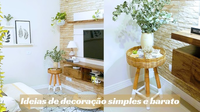 IDEIAS de DECORAÇÃO para CASA | Simples ...
