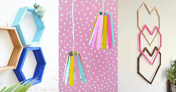 DIY com Palitos de Picolé: Simples, Barato e Criativo - inspiração