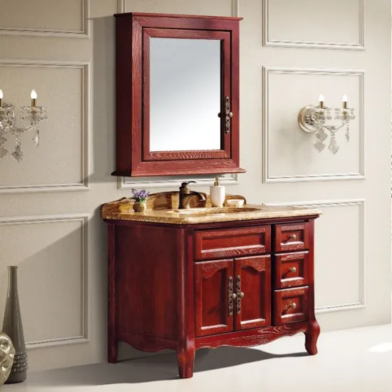 Gabinete de Banheiro Adaptado de um Móvel Antigo: Originalidade e História em Cada Detalhe - inspiração