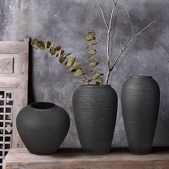 Em Vasos de Cerâmica Rústica: Detalhes Charmosos para Varandas - ideia