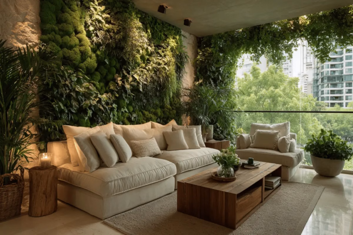 Jardins verticais novos: 17 ideias e