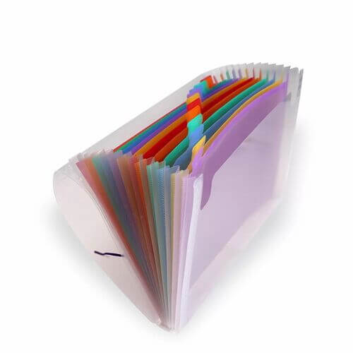 Pastas Suspensas Coloridas Para Cada Categoria - detalhe