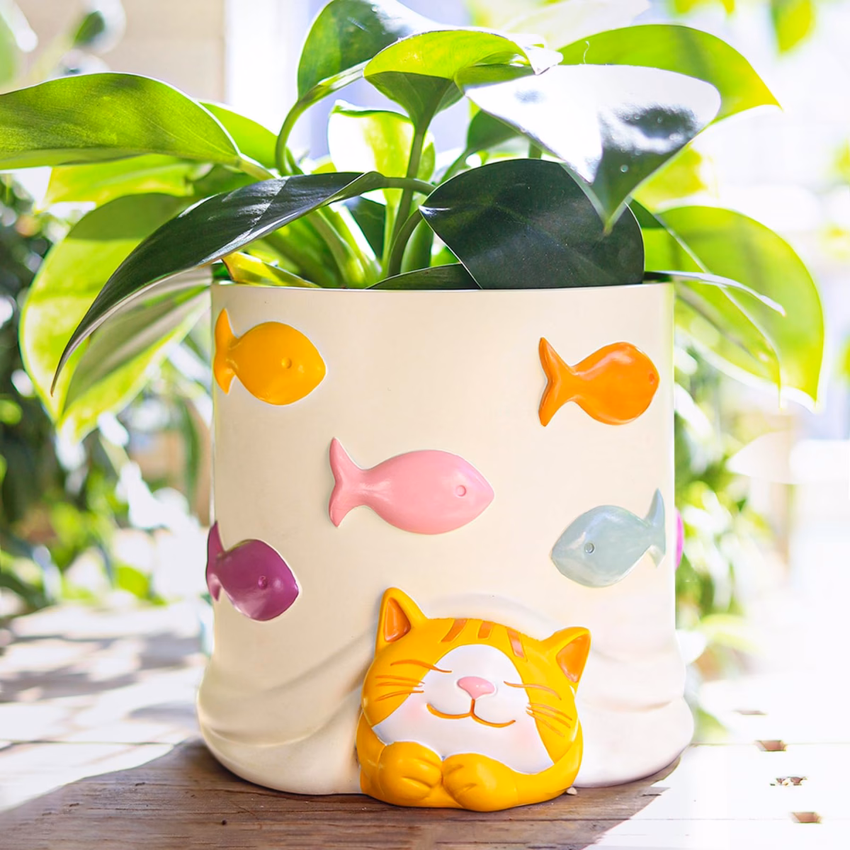 Cachepots Coloridos e Divertidos: Alegria e vida com vasos vibrantes - inspiração