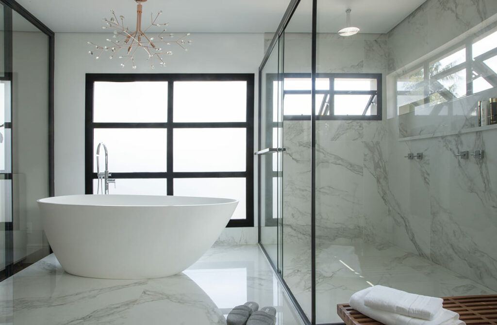 Em Formato Linear para Boxes Modernos e Amplos - ideia