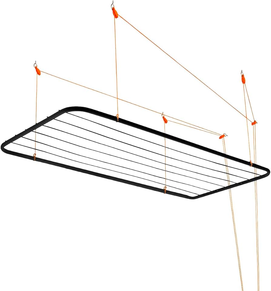 Varal de Teto Retrátil: Discreto e Moderno - ideia