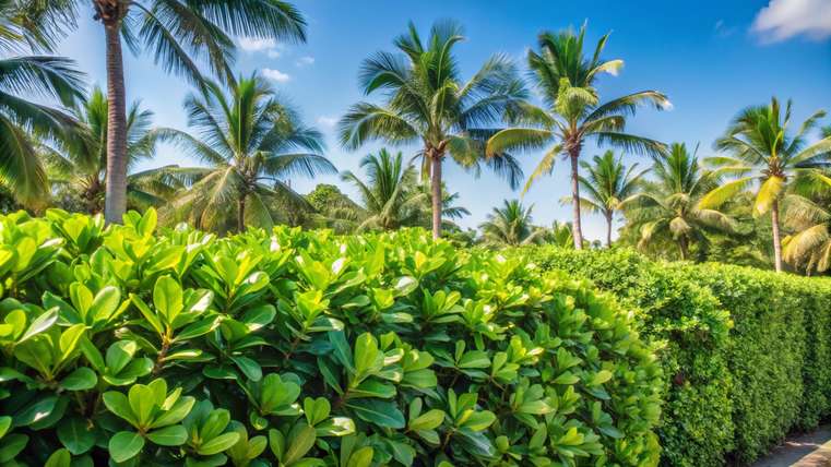 Cerca Viva Tropical: Clúsia, a Beleza Rústica que Dispensa Cuidados - ideia