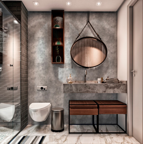 Minimalista com Detalhes em Cobre - inspiração