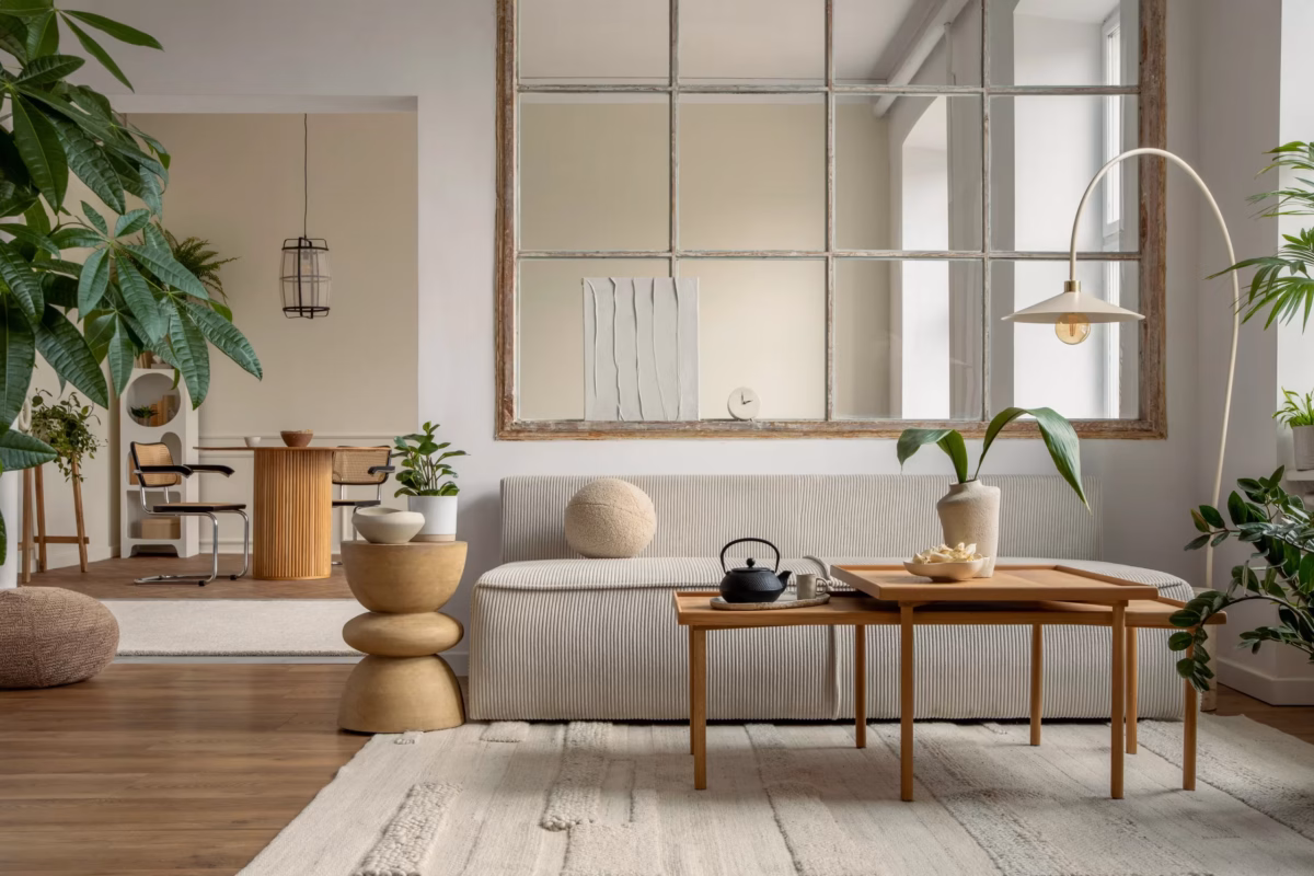 Minimalismo Chic: A Pureza do Branco Ampliando a Madeira - inspiração