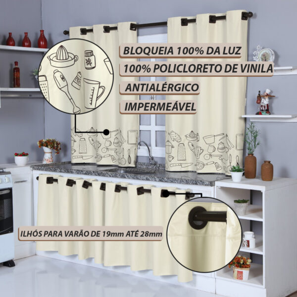 Cortina Blackout: Privacidade e Controle da Luz - inspiração