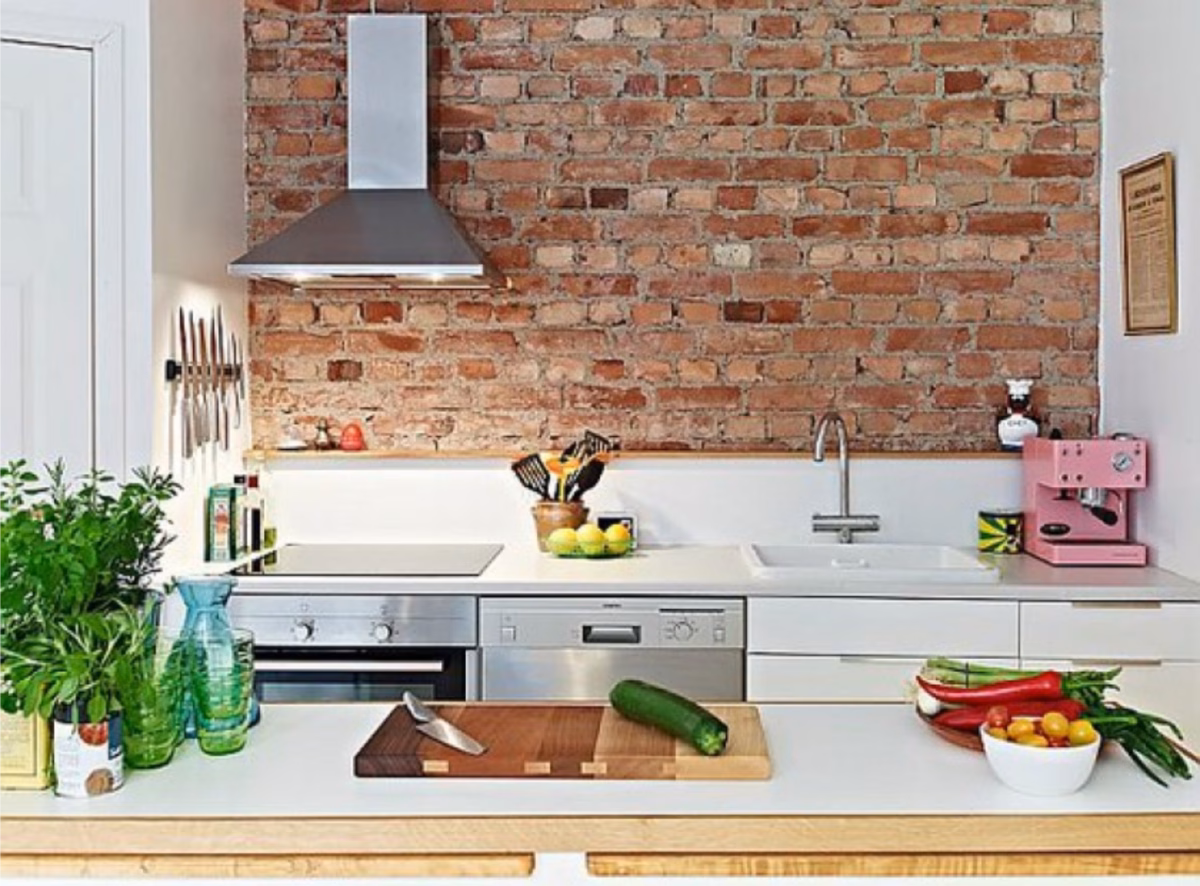 Tijolinho em Meia Parede: Detalhe Que Faz a Diferença - detalhe